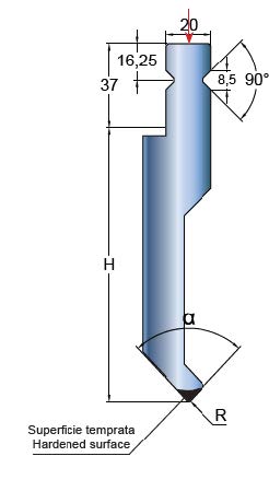Modelo de fixação TRUMPF